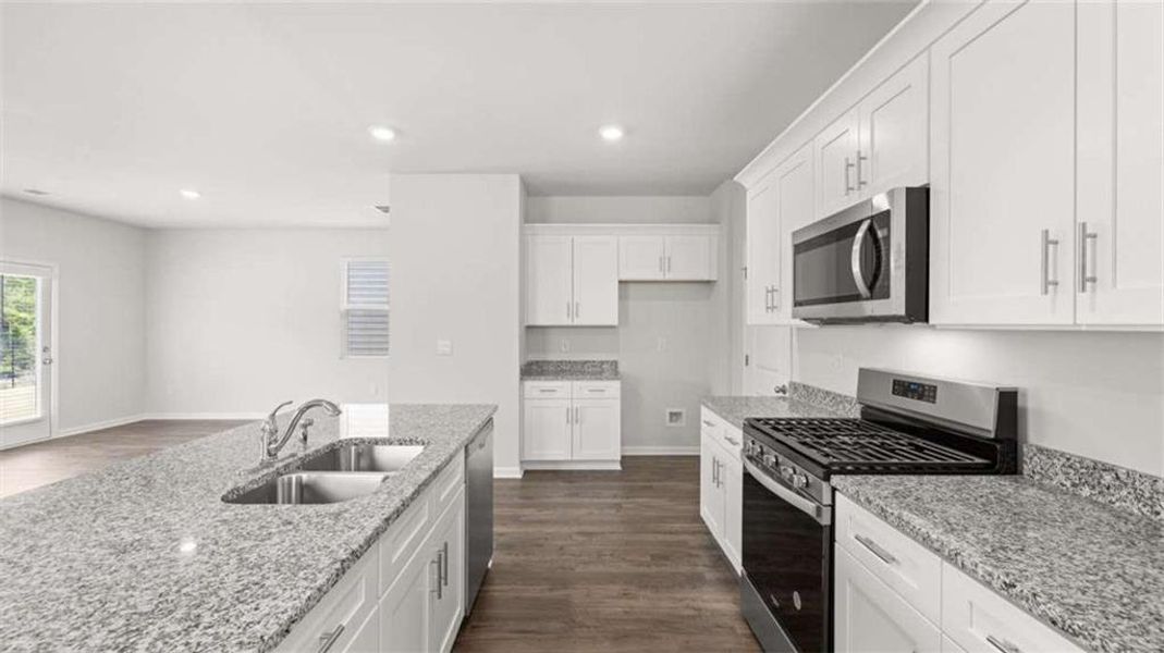 Furnished interior view inside a new home in Shoal Creek, Hampton (Image 11).