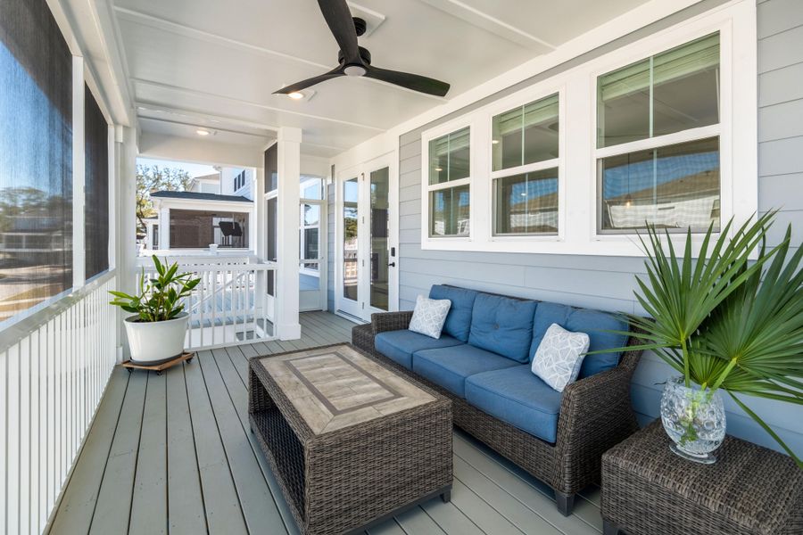 Exterior details and patio area of a home in , Mount Pleasant (Image 3).