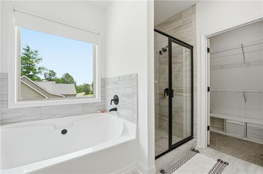 Furnished interior view inside a new home in , Douglasville (Image 22).