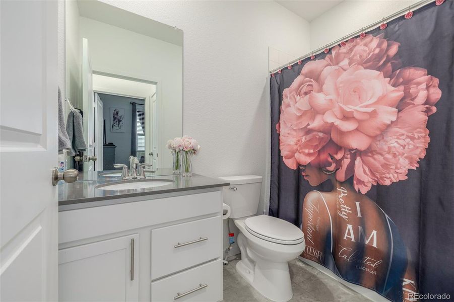 Furnished interior view inside a new home in Green Valley Ranch Active Adult, Aurora (Image 32).