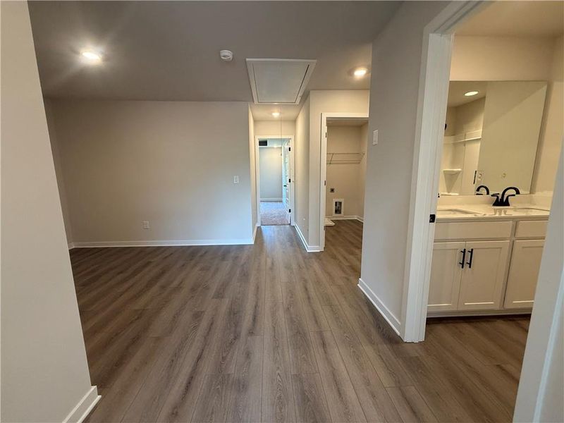 Spacious, unfurnished interior of a new home in The Towns at Auburn Station East, Auburn (Image 21).
