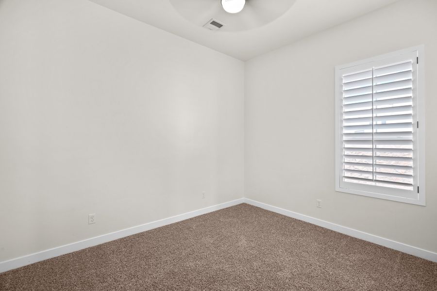 Representative unfurnished interior of a home built from the Scottsdale by LEH. Homes in Verdancia, El Paso (Image 95).
