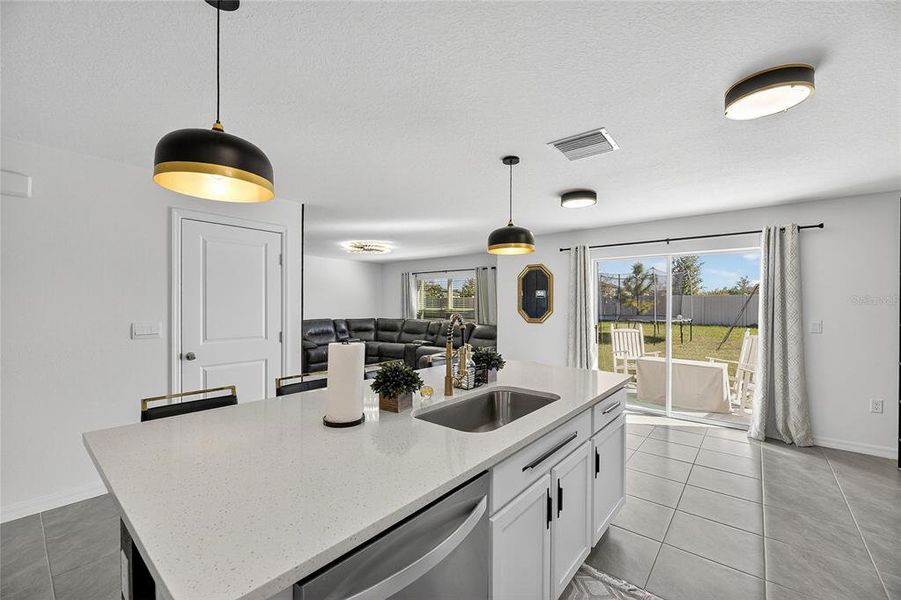 Furnished interior view inside a new home in North Park Isle, Plant City (Image 25).