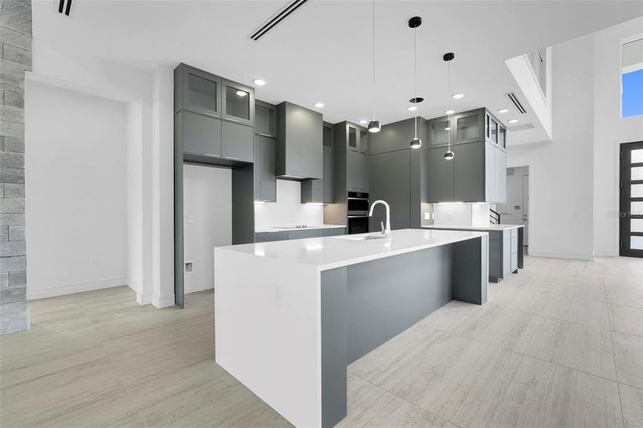 Furnished interior view inside a new home in Hampton Green at Providence, Davenport (Image 14).