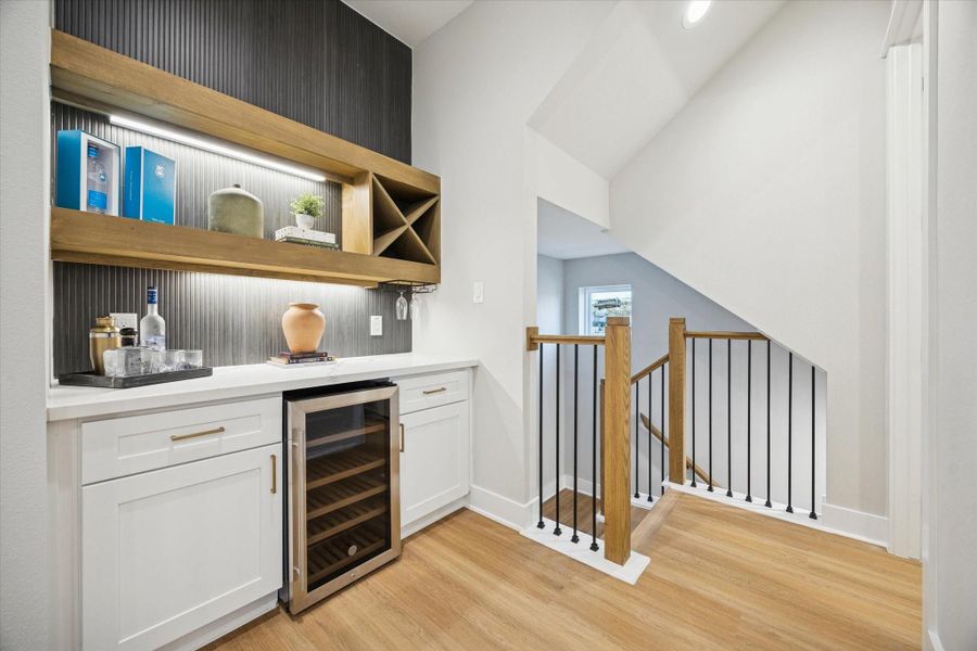 Furnished interior view inside a new home in , Houston (Image 42).