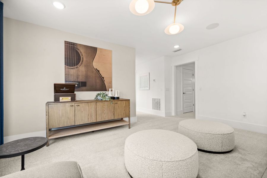 Furnished interior view inside a new home in Sun City Hilton Head, Bluffton (Image 19).