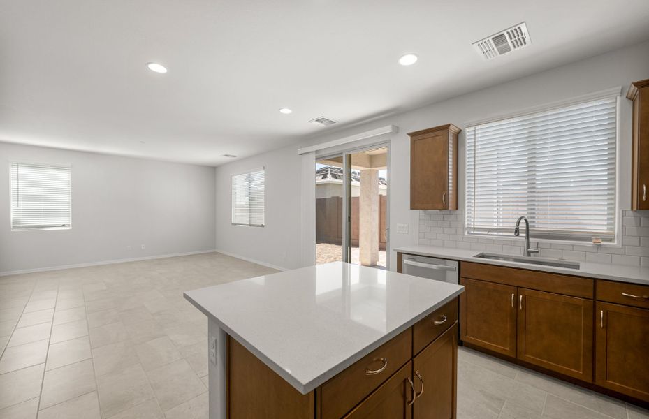 Furnished interior view inside a new home in Asante- Atrium Series, Surprise (Image 6).