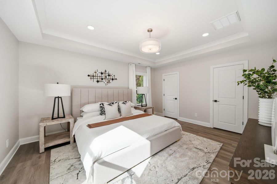 Furnished interior view inside a new home in , Charlotte (Image 34).