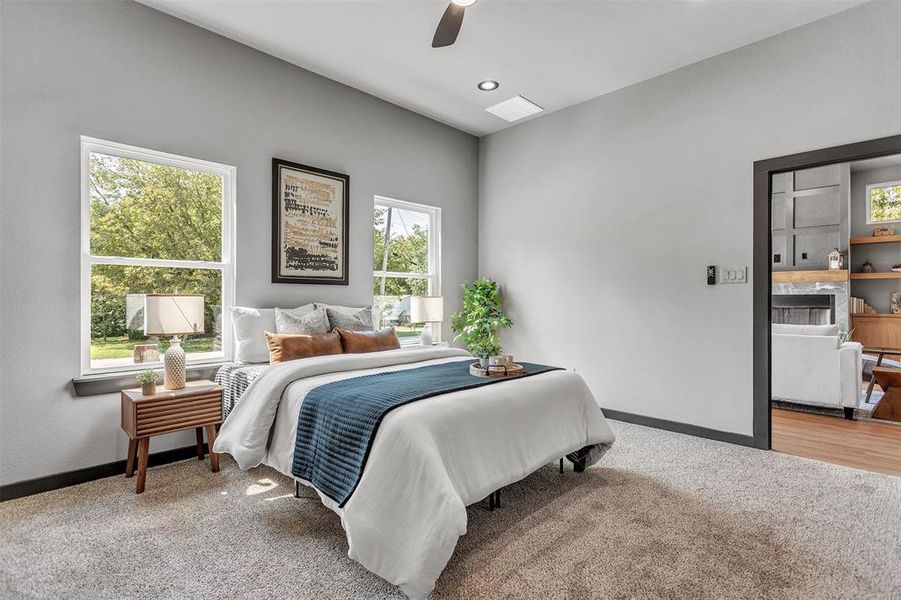 Furnished interior view inside a new home in , Greenville (Image 15). Furnished interior view inside a new home in , Greenville (Image 15).