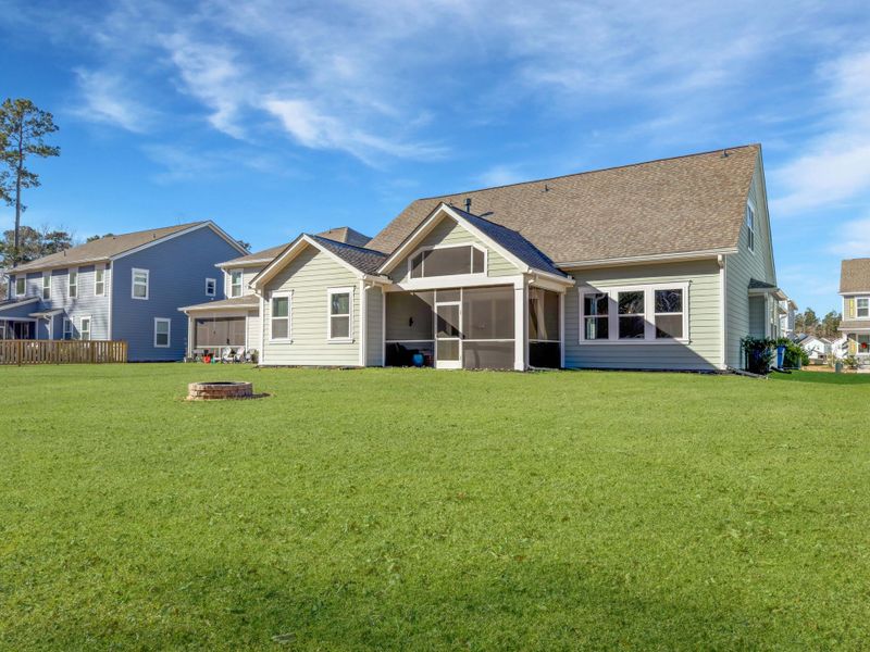 Exterior details and patio area of a home in , Summerville (Image 3). Exterior details and patio area of a home in , Summerville (Image 3).