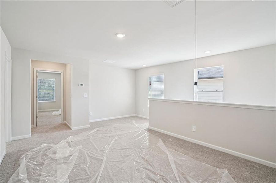 Spacious, unfurnished interior of a new home in Hawthorne Station, College Park (Image 34). Spacious, unfurnished interior of a new home in Hawthorne Station, College Park (Image 34).
