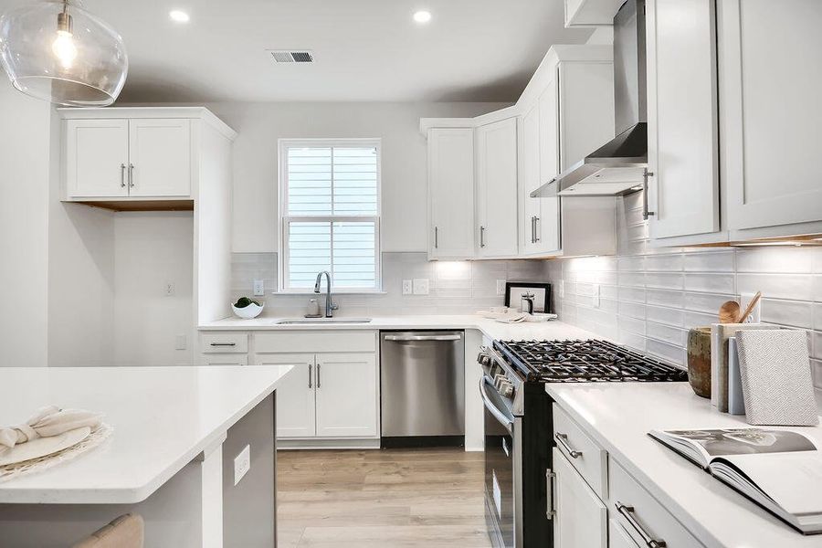 Furnished interior view inside a new home in , Summerville (Image 4).