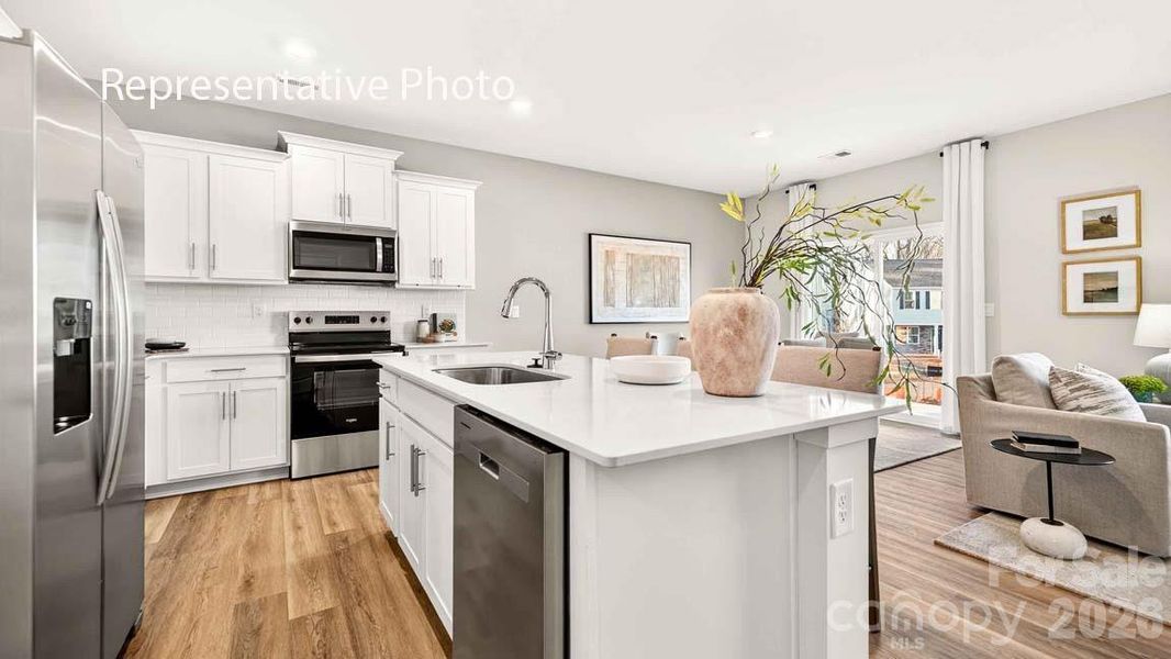 Furnished interior view inside a new home in Stanton, Richburg (Image 5).