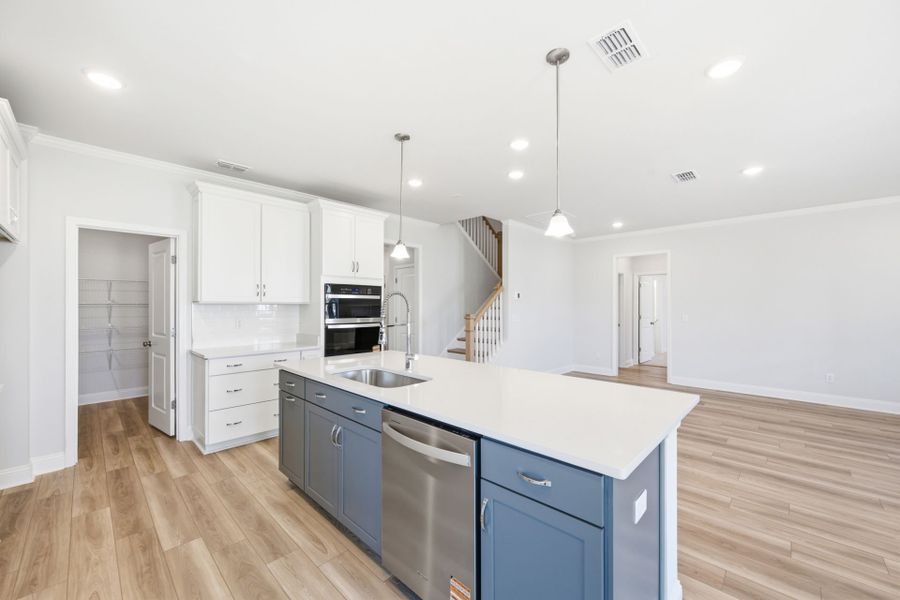 Furnished interior view inside a new home in Carriage Estates, Lexington (Image 17).