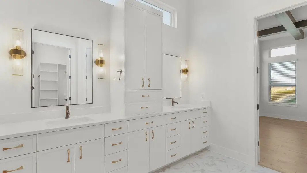 Representative furnished interior of a home built from the Merritt by Chesmar Homes in Feathergrass, Florence (Image 14).