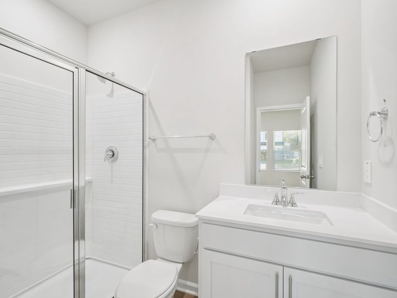 Furnished interior view inside a new home in Marshburn Landing - Signature Series, Wendell (Image 11).