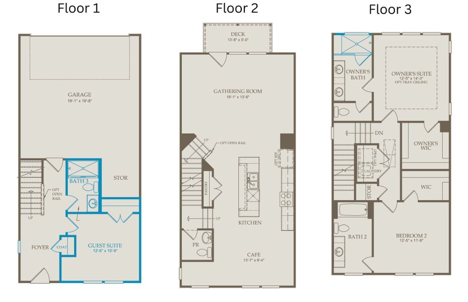 2D floor plan layout of this home in Everton, Durham, NC (Image 5).