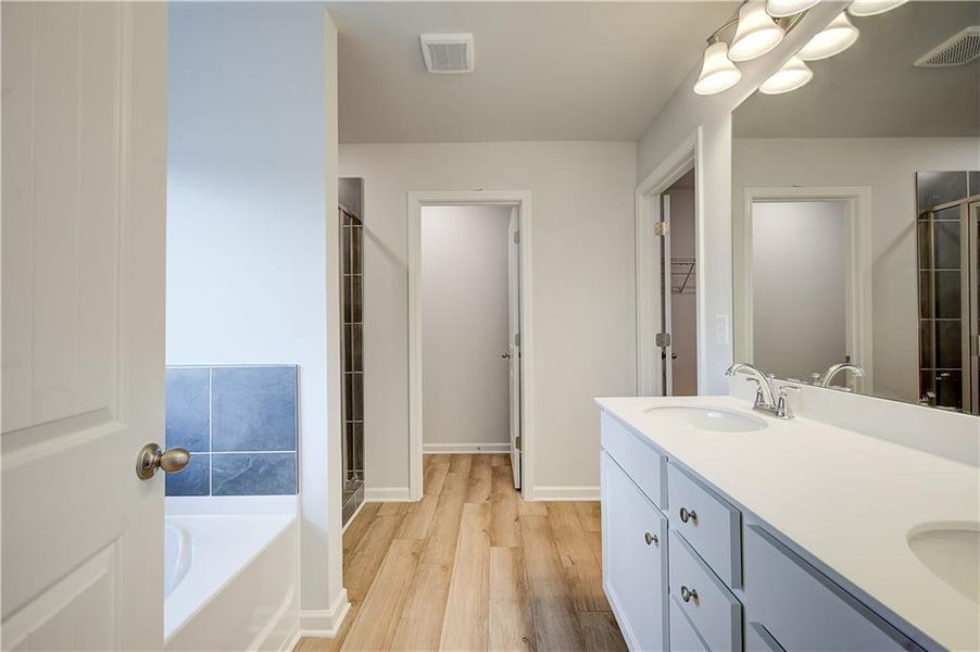 Furnished interior view inside a new home in Westminster, Covington (Image 9).
