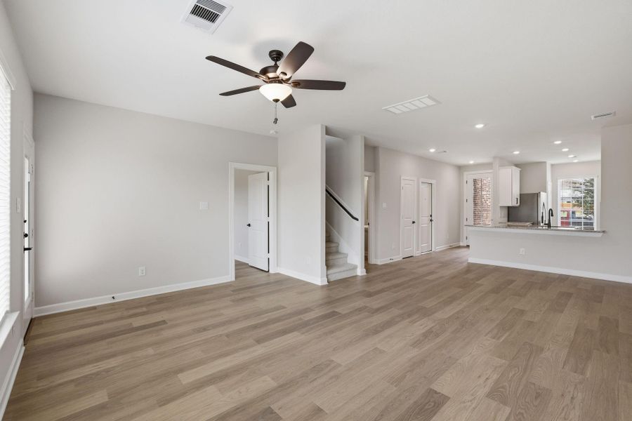 Spacious, unfurnished interior of a new home in Magnolia Woods, Magnolia (Image 17). Spacious, unfurnished interior of a new home in Magnolia Woods, Magnolia (Image 17).