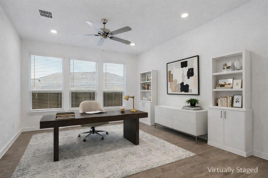Furnished interior view inside a new home in Solterra, Mesquite (Image 18).