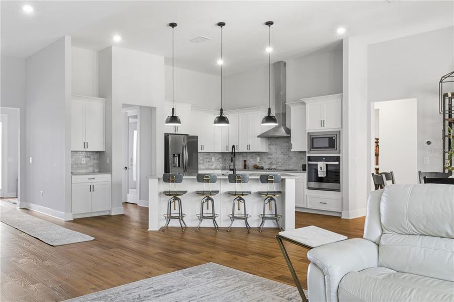 Furnished interior view inside a new home in Bella Terra, Hudson (Image 18).