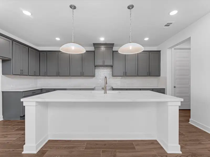 Furnished interior view inside a new home in Sienna - 45', Missouri City (Image 5).