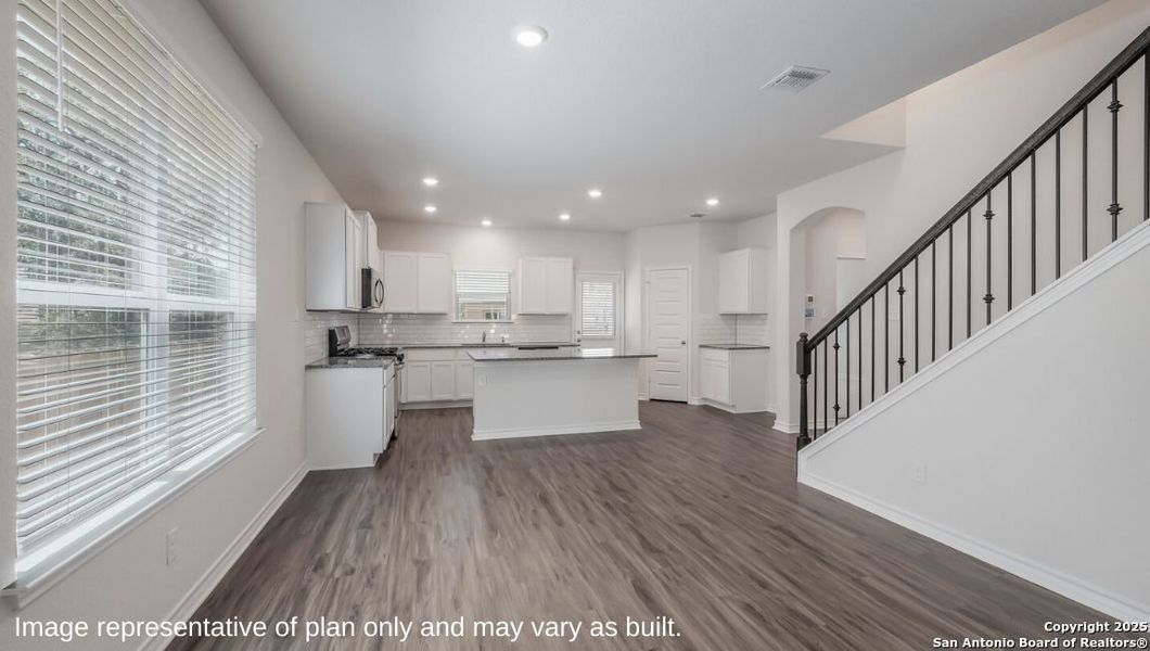 Furnished interior view inside a new home in Riverstone at Westpointe, San Antonio (Image 6).