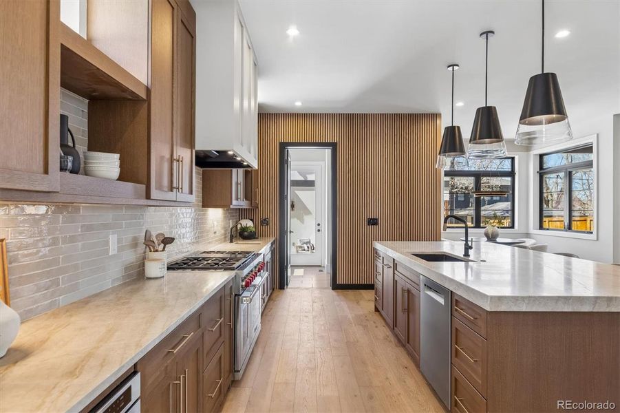 Furnished interior view inside a new home in , Denver (Image 29).