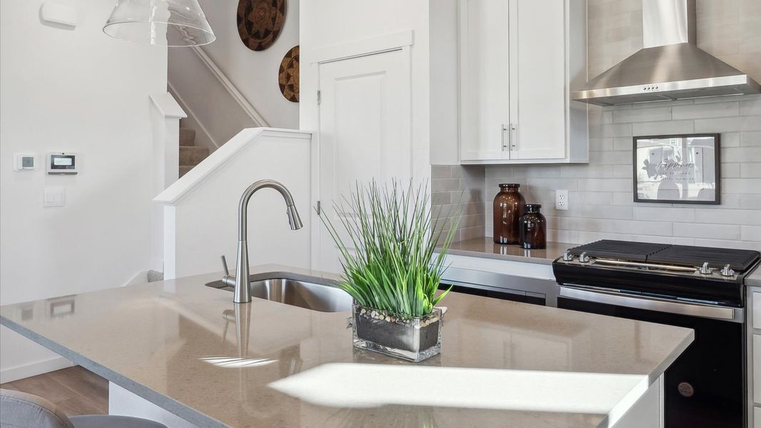 Representative interior finishes for a home built from the Muirfield by D.R. Horton in Villas at Vantage, Berthoud (Image 19).