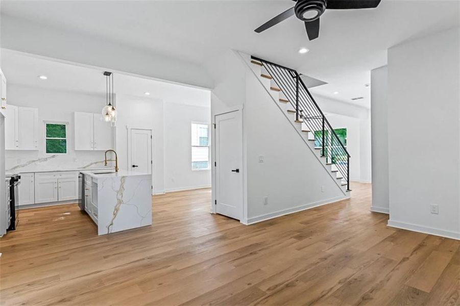 Spacious, unfurnished interior of a new home in , East Point (Image 34). Spacious, unfurnished interior of a new home in , East Point (Image 34).