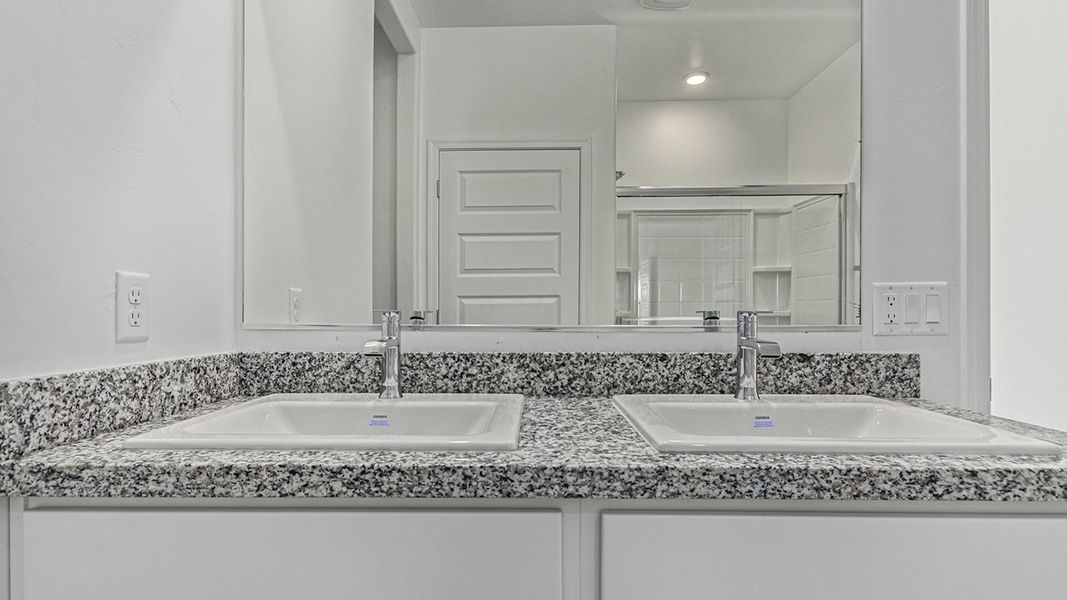 Close-up of interior finishes inside a home in Barnett Village, Marana (Image 19).