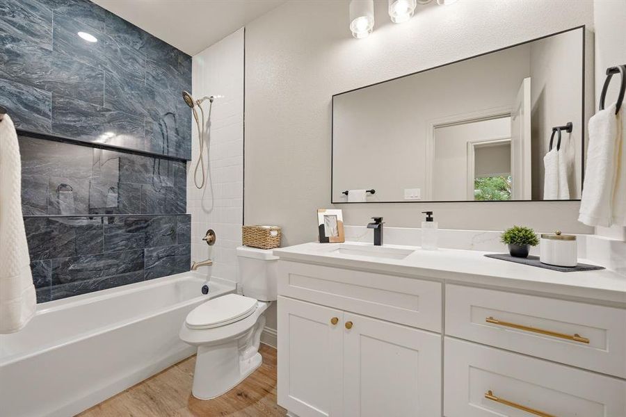 Furnished interior view inside a new home in , Granbury (Image 15).