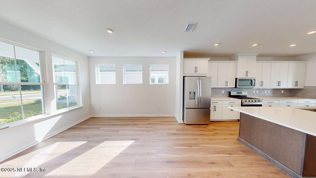 Spacious, unfurnished interior of a new home in RiverTown - WaterSong, St. Johns (Image 13).