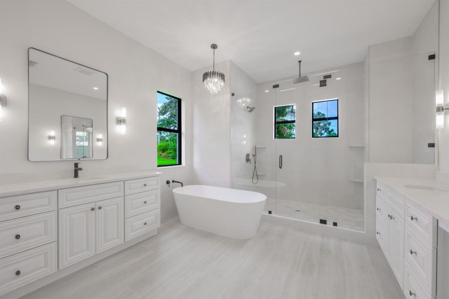 Furnished interior view inside a new home in , Stuart (Image 13).