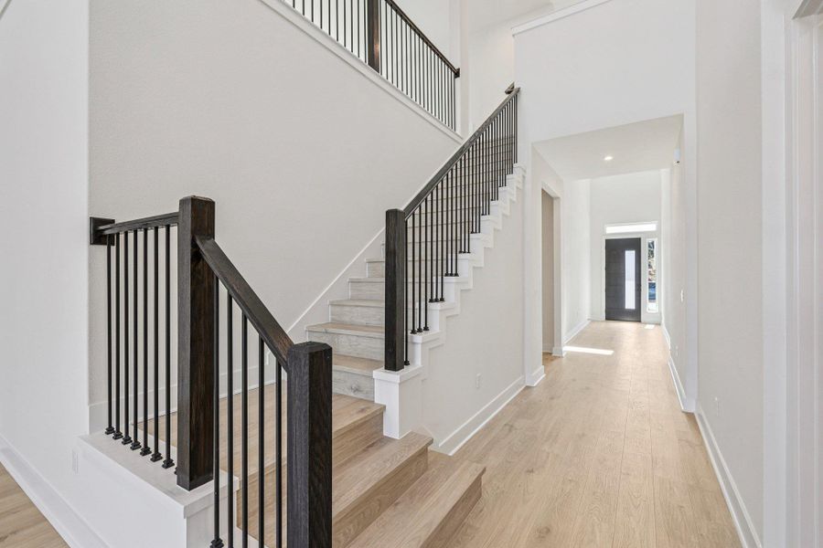 Not the actual home. Representative photo of a completed home of the same plan. Features will vary.  Please confirm details with the New Home Consultant