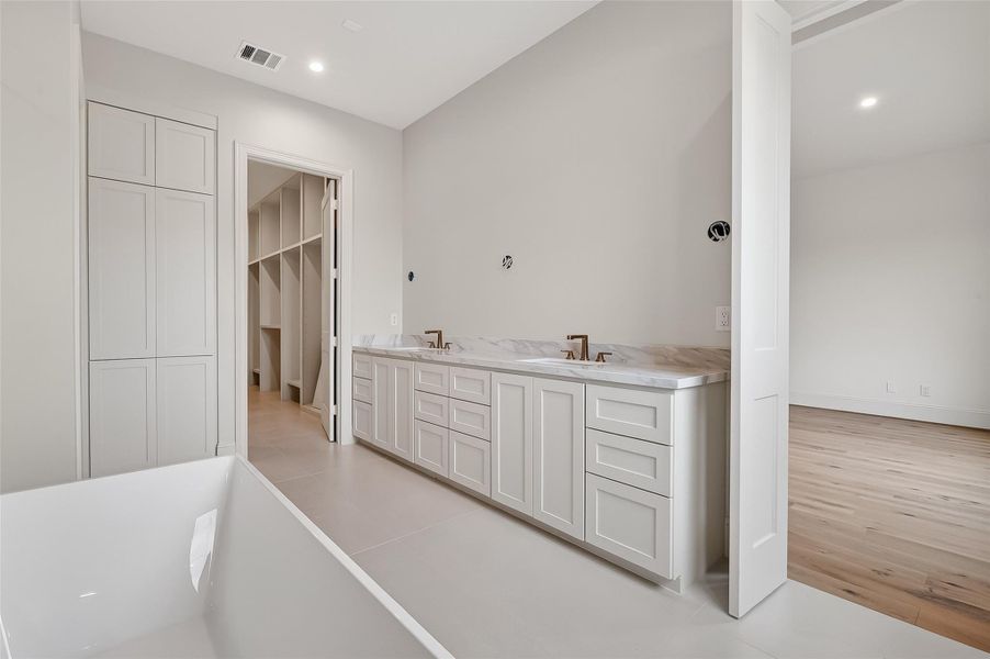 Furnished interior view inside a new home in , Houston (Image 4).