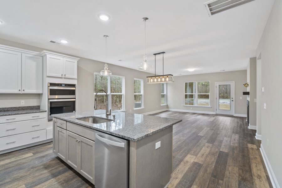 Representative furnished interior of a home built from the Morgan by Center Park Homes in Sweetbay Cove, Summerville (Image 5). Representative furnished interior of a home built from the Morgan by Center Park Homes in Sweetbay Cove, Summerville (Image 5).