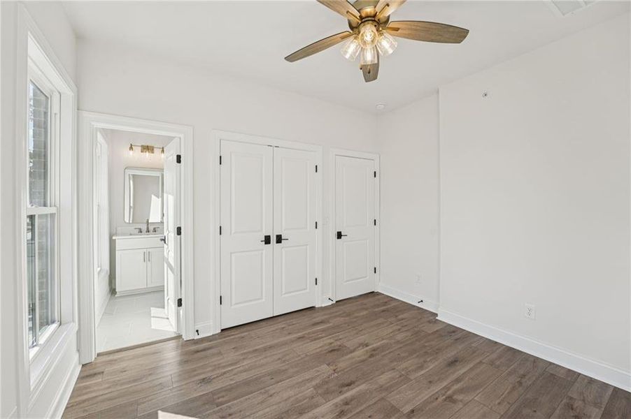 Spacious, unfurnished interior of a new home in Towns on Thompson, Alpharetta (Image 28).