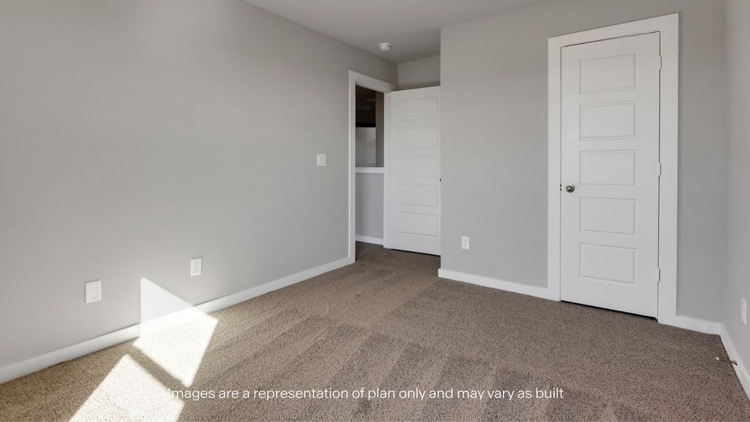Spacious, unfurnished interior of a new home in Viridian, Lubbock (Image 23).