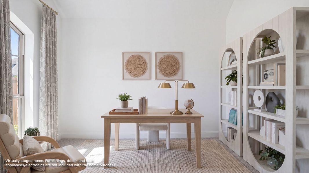 Furnished interior view inside a new home in Devonshire, Forney (Image 11).