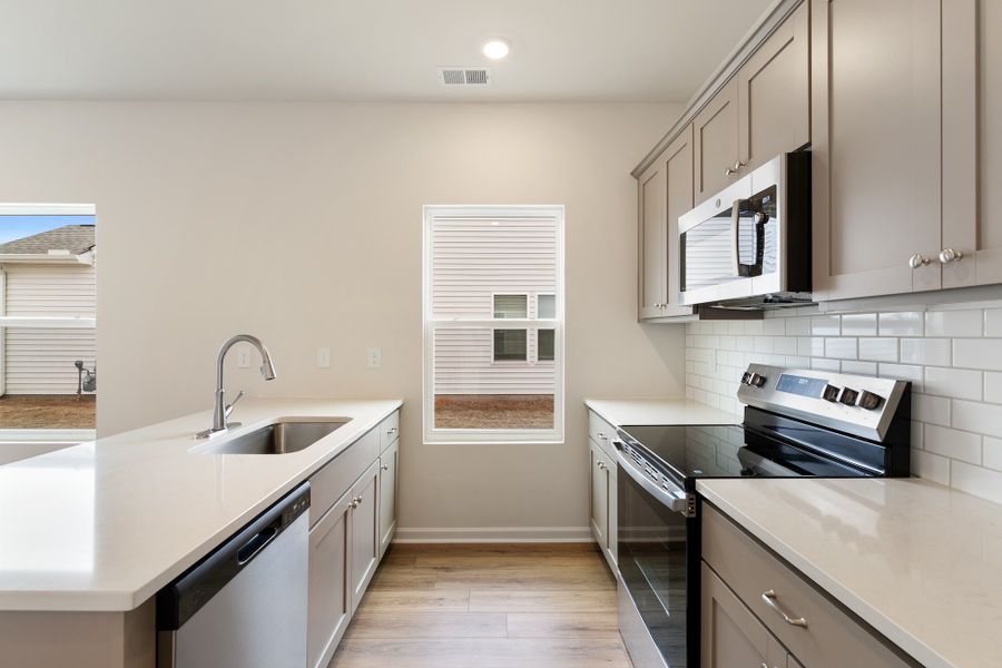 Furnished interior view inside a new home in Tucker Ridge, Pendleton (Image 8).