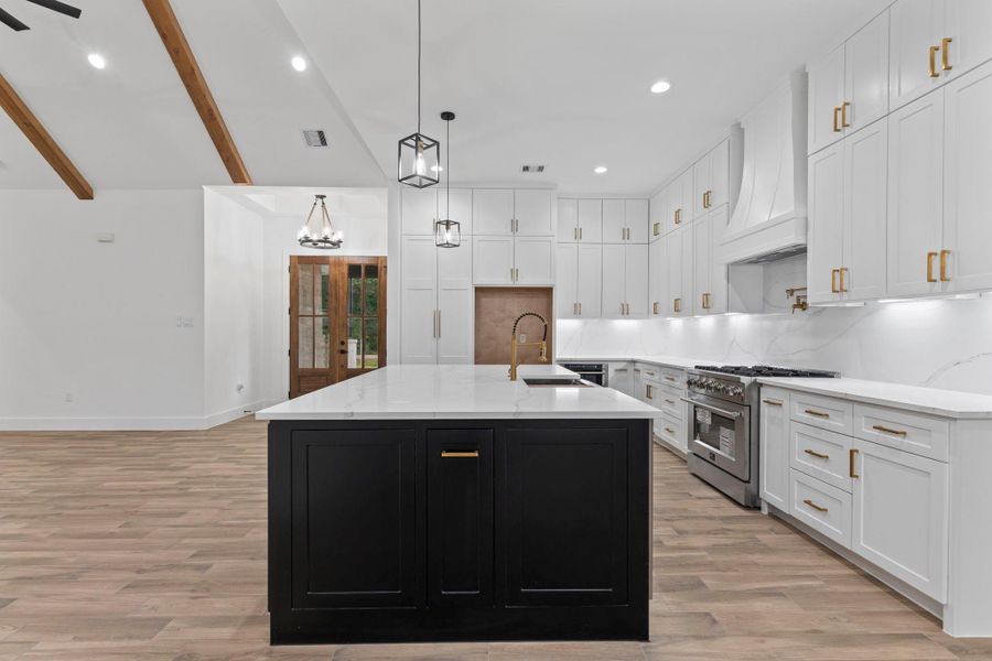 Furnished interior view inside a new home in , New Caney (Image 13).
