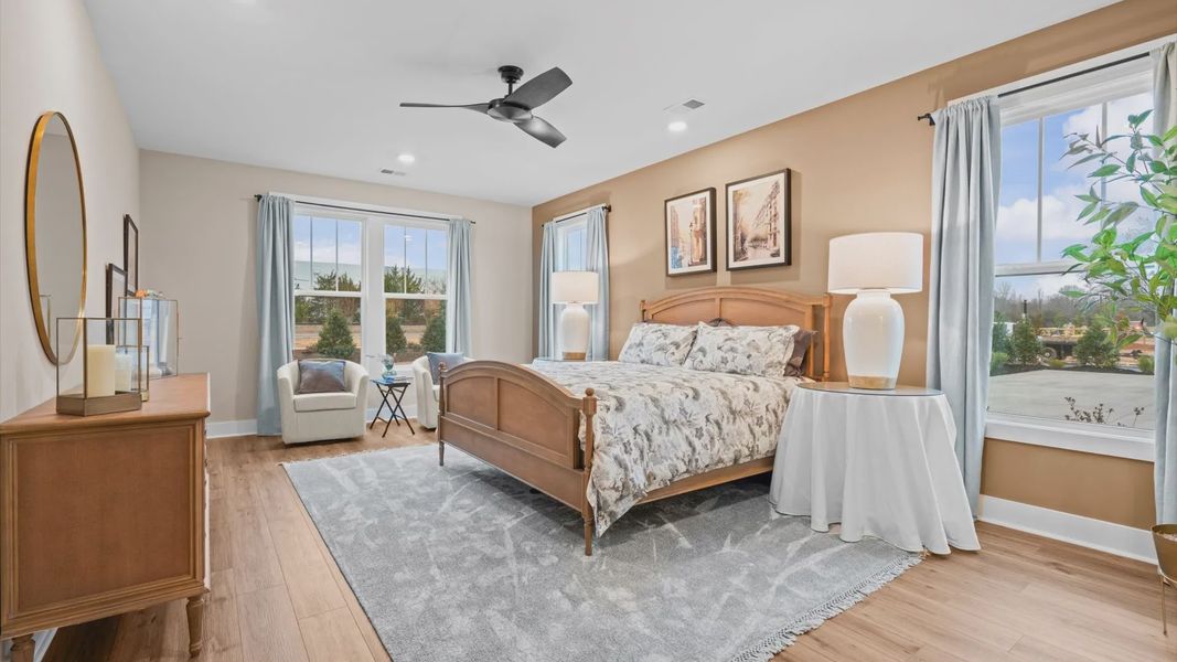 Furnished interior view inside a new home in Fox Hollow, Spartanburg (Image 14).
