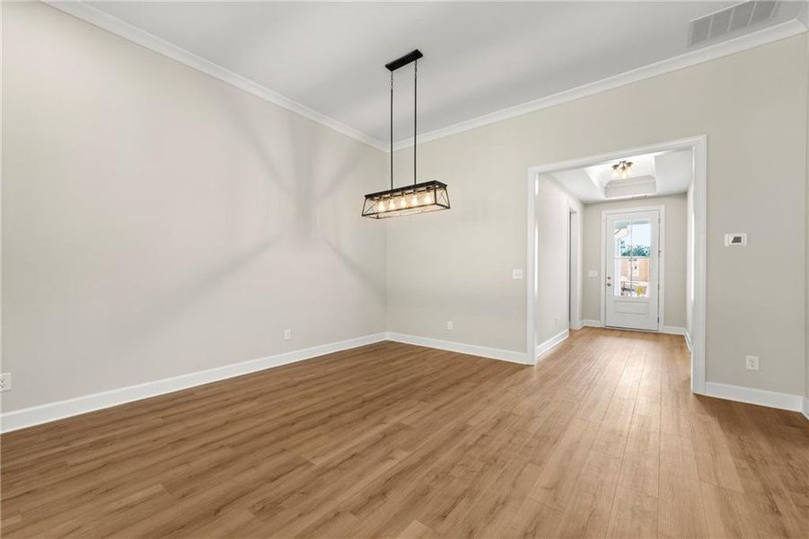 Spacious, unfurnished interior of a new home in Cresswind Georgia at Twin Lakes, Hoschton (Image 26). Spacious, unfurnished interior of a new home in Cresswind Georgia at Twin Lakes, Hoschton (Image 26).