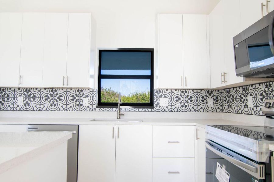 stainless steel appliances