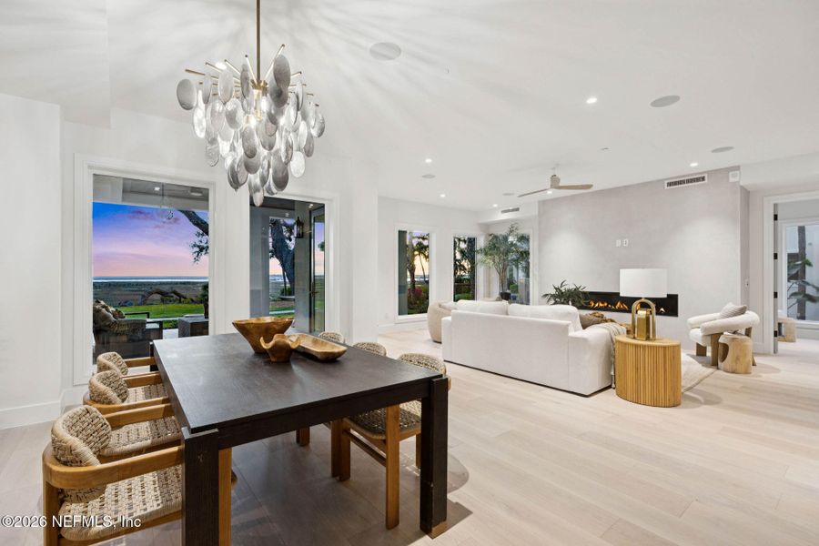 Furnished interior view inside a new home in , Fernandina Beach (Image 24).