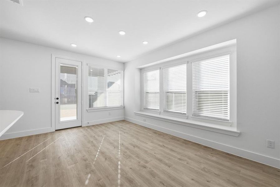 Spacious, unfurnished interior of a new home in Pecan Square: 40ft. lots, Northlake (Image 20).