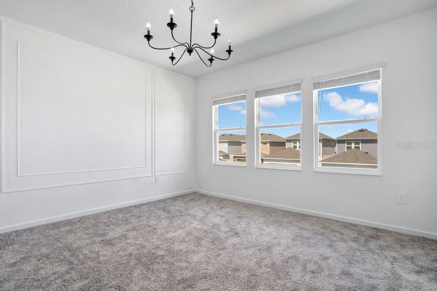 Spacious, unfurnished interior of a new home in Wellness Ridge, Clermont (Image 17).