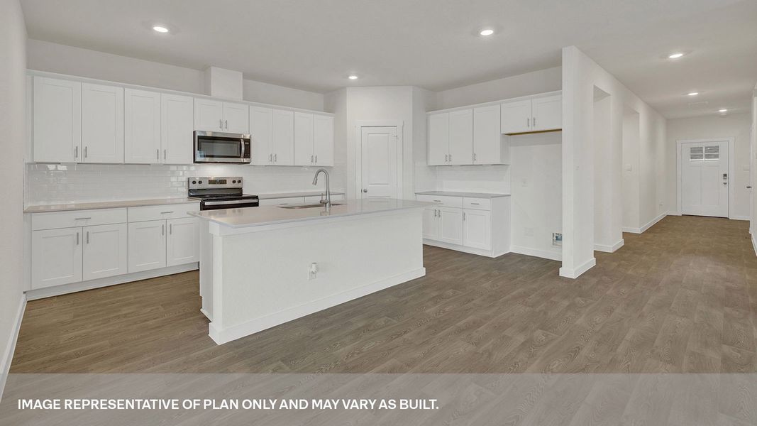 Representative furnished interior of a home built from the The Grayson by D.R. Horton in Sonoma Oaks, Fredericksburg (Image 7).