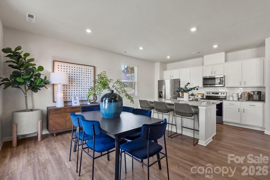 Furnished interior view inside a new home in The Meadows at Asbury Ridge, York (Image 14).